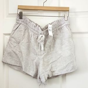 NWT Elastic tie waist shorts